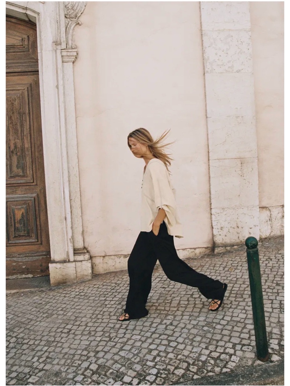 Zara Flowy Wide Leg Pant